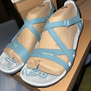 Merell blue dove hiking sandal